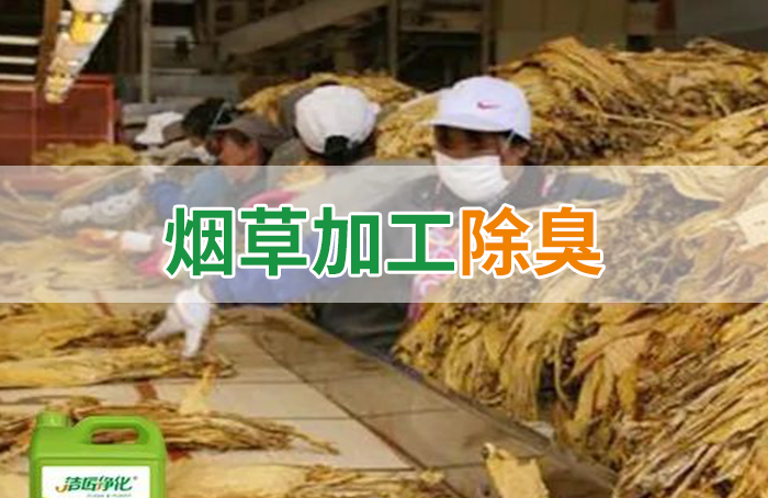 潔匠凈化·的凈工業(yè)除臭劑_煙草加工異味廢氣危害大，快速除臭就用Dejing的凈除臭劑！