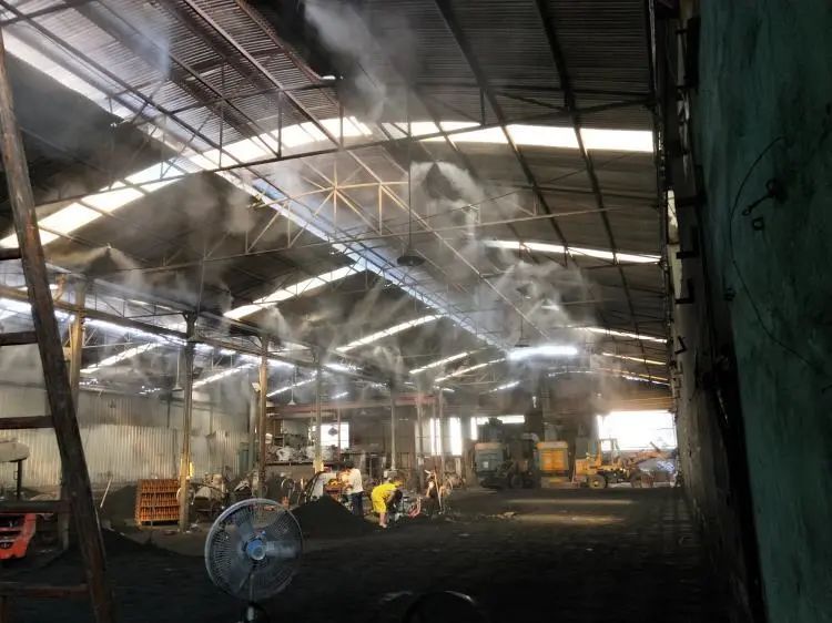 垃圾發(fā)電廠惡臭難題，用Dejing的凈工業(yè)除臭劑解決！